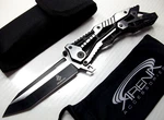 Jin Jun Lang Pocket Knife 5CR15MOV Blade Mechanical Lock Manual Robotic Edc. Fixed Price $28.95.