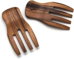 Salad Hands - Set Of 2 Acacia Wood Servers For Easy Tossing & Serving O.... Fixed Price $23.90.