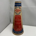 American Fire Warden Dry Chemical Appliance Cone Cardboard Vtg Display. Fixed Price $75.00.