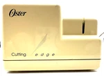 Vintage Oster Cutting Edge Electric Knife Sharpener 4300-08A. Fixed Price $10.95.