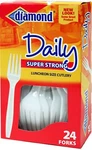 Diamond Daily Super Strong Heavy Duty Forks Count Box (pack Of 24). Fixed Price $50.26.