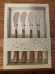 Shiraleah Chicago 4 Tiburon Butter Knives New; Great Price; Free Shipping!. Fixed Price $15.00.