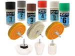 LINE10 Tools Metal Buffing Kit, 6 Polishing Compounds, Drill Buffers, 1/4".... Fixed Price $25.85.