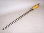 Vintage Dexter Sharpening Carbon Steel Honing Rod 14" - 20.5" Overall. Fixed Price $6.91.
