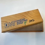 Dmt Diamond Red Fine Sharpening Stone With Wooden Case. Fixed Price $49.99.