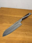 Hammer Stahl 5.5" X50 Cr Mov 15 Santoku Knife High Carbon German Steel. Fixed Price $14.99.