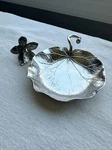 Michael Aram Lotus & Lily Wine Bottle Coaster Stopper Set New And Unused. Fixed Price $63.00.