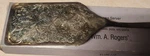 Wm. A. Rogers Silver Plated Lasagna Cake Quiche Server 011 9911A. Fixed Price $35.00.