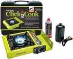 Bella Tavola Click 2 Cook Portable Propane Butane Camping Stove BT-5000. Fixed Price $39.99.