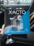 X-acto Teacher Pro Electric Pencil Sharpener 1675X, Brand New In Box/wrap. Fixed Price $40.00.