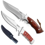Omesio 2 Fixed Blade Knife With Sheath, Survival Knives Fulltang Edc Huntin.... Fixed Price $136.29.