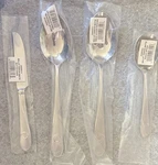 Waterford Ballet Ribbon Piece Flatware Hostess Set # 04870814 Boxed With Tags. Fixed Price $68.99.
