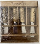Supreme 4 Pack - 5" Wine Cork Stainless Steel Blade Spreaders Hand Painted. Fixed Price $14.17.