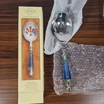 Lenox Everyday Gatherings 9.5" Pieced Serving Tablespoon W/decorative Handle. Fixed Price $17.99.