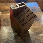 Zwilling J.a. Henckels Pro Premium Slant Knife Block 35006-103 Used- Please Read. Fixed Price $18.00.