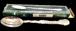 13" Serving Spoon Turkey Handle Design International Silver Co. #99118011 Vtg. Fixed Price $15.62.