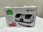 New Linkyo Electric Knife Sharpener Professional Kitchen 2 Stage *****. Fixed Price $26.99.