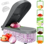 Lhs Multifunctional Vegetable Chopper - 7 In 1 Veggie Slicer, Dicer, Cutter F.... Fixed Price $26.26.