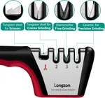 5-IN-1 Knife Sharpener 4 Stage With Cut-resistant Glove, Quickly Sharpens & R.... Fixed Price $22.95.