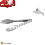 Heavy-duty Coiled Spring Utility Tongs 7-INCH Ideal For Buffets & Kitchens. Fixed Price $14.99.