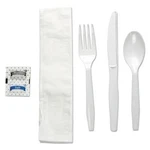 Boardwalk Fktnsmwpswh 6-PIECE Cutlery Kit White 250/CARTON. Fixed Price $37.25.