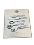Shannon Crystal By Godinger Versailles 5 Piece Handled Serving Set. Fixed Price $34.50.