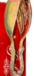 Gorham Salad Tongs YH-505 Made Italy 10.75 Inch Silverplate Heritage Nib. Fixed Price $109.99.