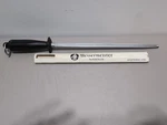 Messermeister Solingen Chrome Vanadium 10 Sharpening Steel Knife Sharpener Euc. Fixed Price $29.99.