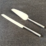 Neil Lane By Fortessa Two Piece Cake Server And Knife Service Set. Fixed Price $29.00.