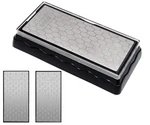 Double-sided Diamond Sharpening Stone,ycammin Knife Sharpener S.... Fixed Price $51.99.