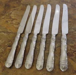 Southern Living Gallery Set Of 6 Dinner Knives Stainless Flatware Lot. Fixed Price $33.99.