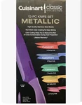 Cuisinart C77-12PMC Classic 12-PIECE Metallic Soft Grip Knife Set. Fixed Price $24.99.