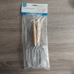 Home Stuff Kitchen Chrome Plated Steel With Wooden Handle Set Of 2 Lifting Forks. Fixed Price $5.99.