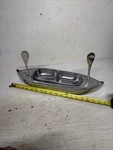 Beautiful Nautical St. Croix Kindwer 19 Aluminum Boat Server Tray With 2 Oar's. Fixed Price $50.00.