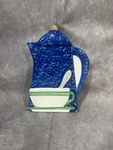 Boston Warehouse Coffee Pot Spoon Rest 6.5 X 4.5 Country Grandma Core. Fixed Price $11.00.