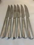 Reed & Barton American Classic Steak Knives Stainless Steel 9 5/8 - Set Of 6. Fixed Price $34.99.
