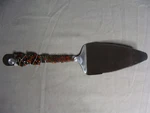 Cypress Home Cake Pie Server With Glass Beading On Handle. Fixed Price $20.00.