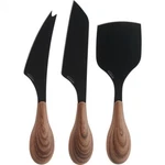 Trudeau 3PC Specialty Stainless Steel Non-stick Cheese Knife Set. Fixed Price $19.95.