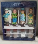 Boston Warehouse Set Of 4 Stainless Steel Spreaders Utensils New -bbq Folk. Fixed Price $12.95.