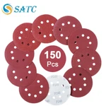 150PCS 5INCH Sander Paper Pads 8-HOLE Hook&loop Orbital Sanding Discs 60-600GRIT. Fixed Price $29.49.