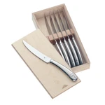 Wmf 6-PIECE Stainless Steel Steak Knives Set Wooden Gift 1289616046. Fixed Price $139.22.
