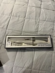 Grand Royal Stainless Steel 2 Piece Carving Knife Set International Silver Co. Fixed Price $19.58.