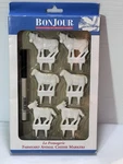Bonjour Farmyard Farmhouse Animal Ceramic Cheese Markers And - New Open Box. Fixed Price $11.99.