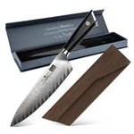 Shan Zu 8 In Chefs Knife Damascus Kitchen Ultra Sharp Japanese Knives. Fixed Price $54.99.