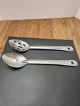 Polar Ware Nsf 18/8 T1413 Stainless Steel Long Handle Slotted Full Spoon. Fixed Price $19.99.