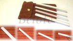 Spyderco Ceramic File Sharpener Set Pcs W/ Pouch 400F. Fixed Price $66.00.
