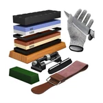 Knife Sharpening Stone Kit, Premium Side Grit 400/1000 3000/8... Usa Fast Ship. Fixed Price $41.17.