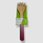 Core Bamboo Purple Handle Contemporary Salad Servers Set Of 2. Fixed Price $15.00.