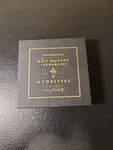 Williams Sonoma Guy Buffet Les Garcons Box 6 Coasters Cork Backed. Fixed Price $9.69.