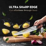 Scole Knife Ultra Sharp Kitchen Set 7-PIECE Premium German Stainless Stee. Fixed Price $30.00.